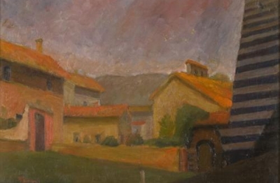 Palmiro Teofoli, (Terni 1906-Roma 1968), Casa dei canonici, Orvieto, 1935 c.