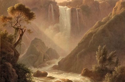 Martin Verstappen (Anversa 1773-Roma 1853), Veduta della Cascata delle Marmore